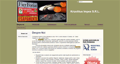 Desktop Screenshot of krizolitus.ro